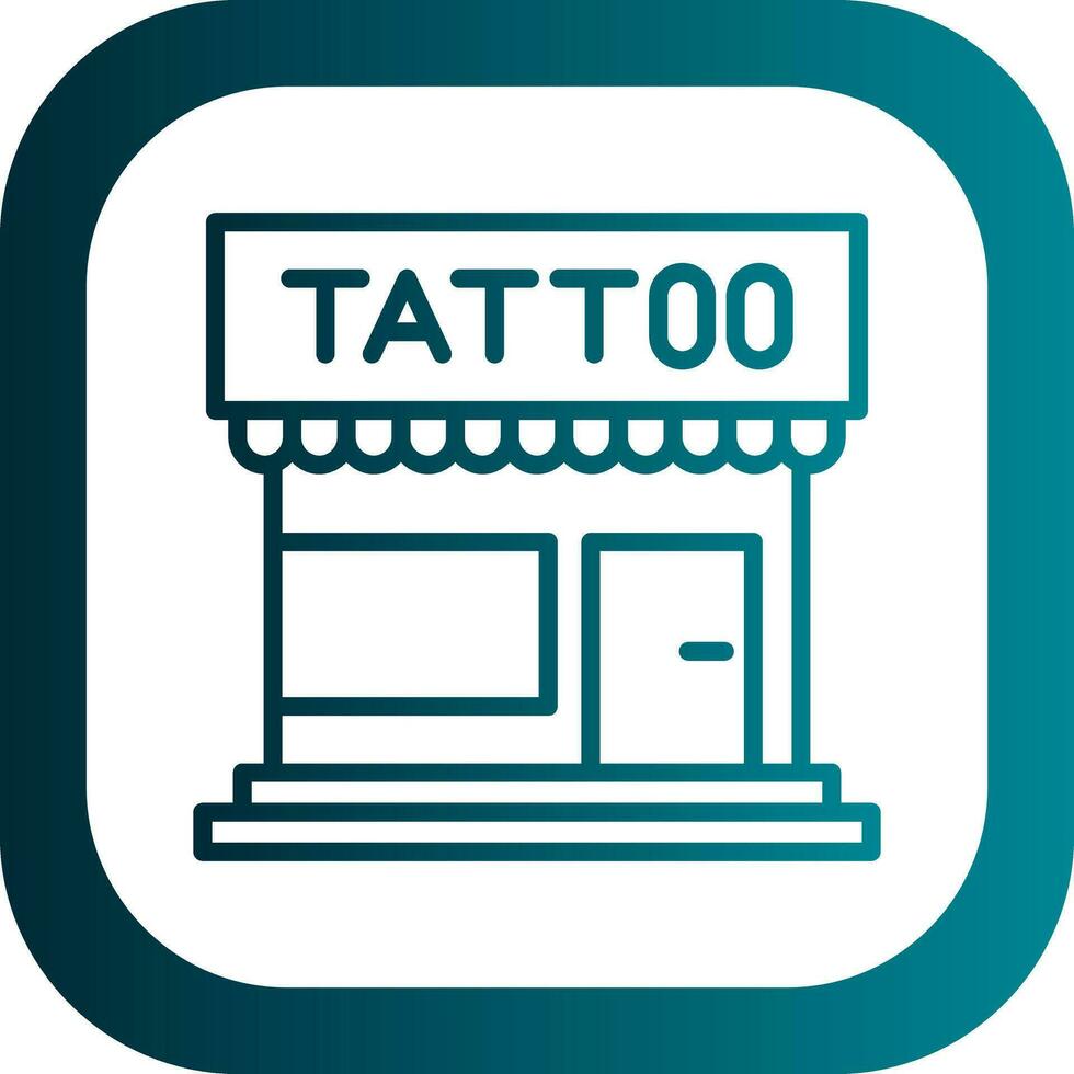 Tatoo Studio Vector Icon Design