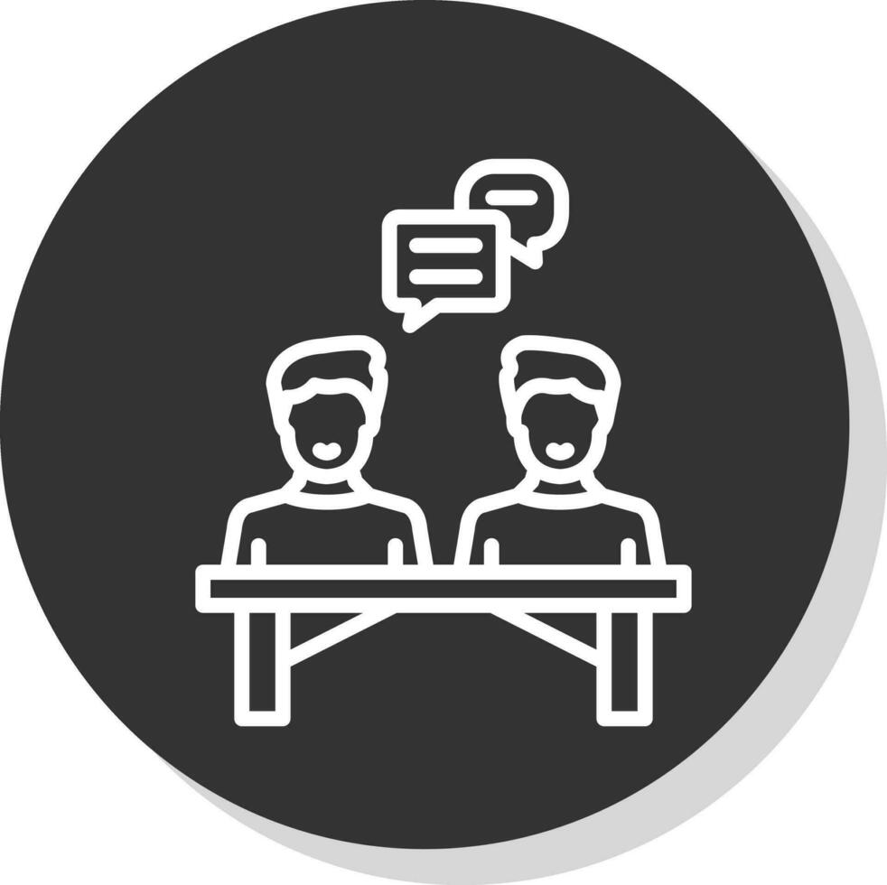Meeting Vector Icon Design