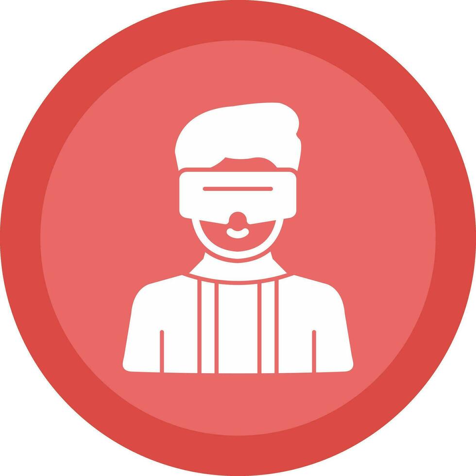 Virtual Reality Vector Icon Design