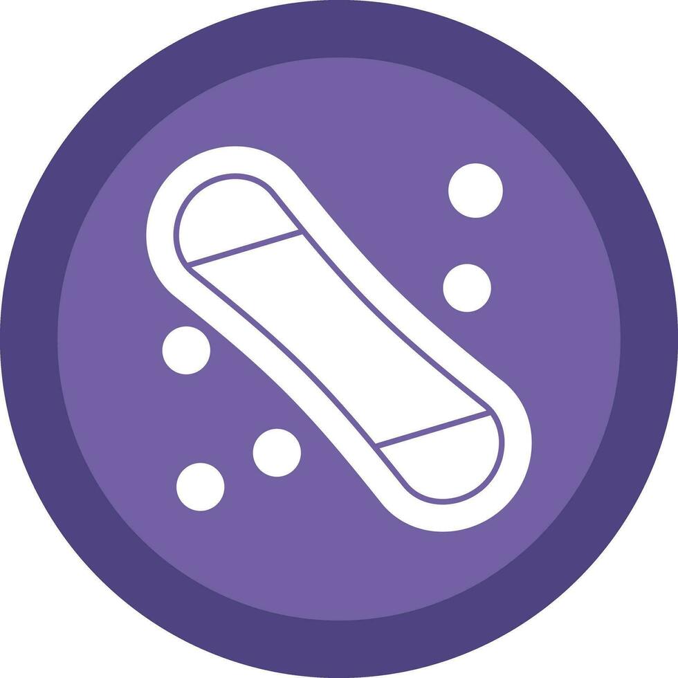 Snowboard Vector Icon Design