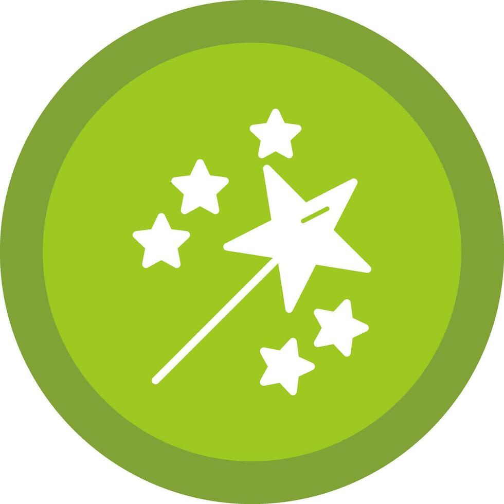 Magic Wand Vector Icon Design