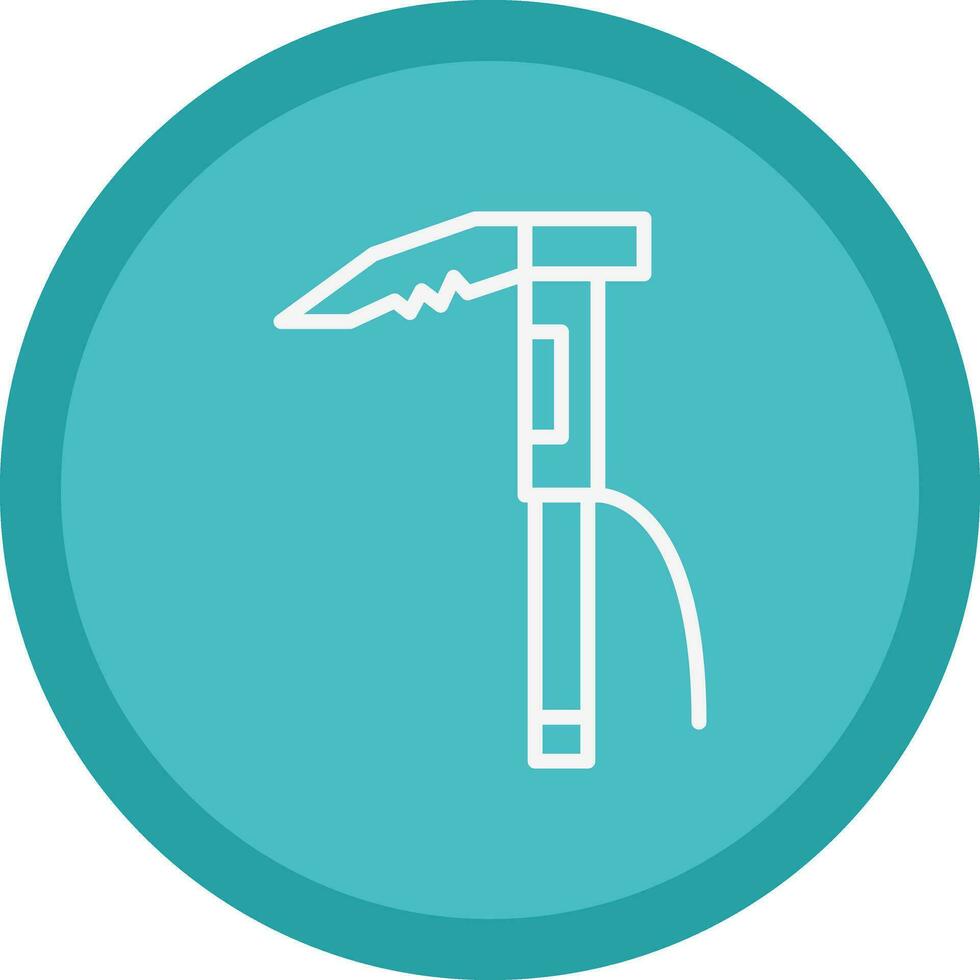 Ice axe Vector Icon Design
