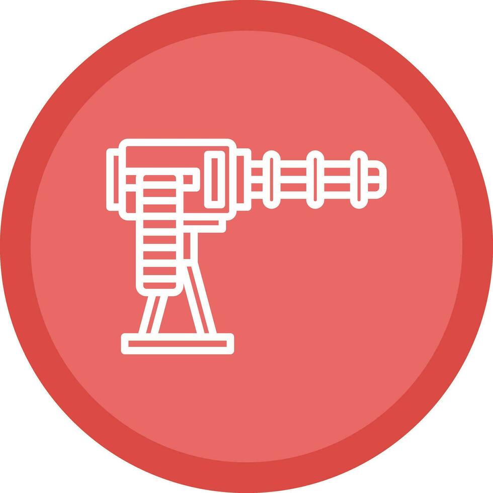 Machine Gun Vector Icon Design