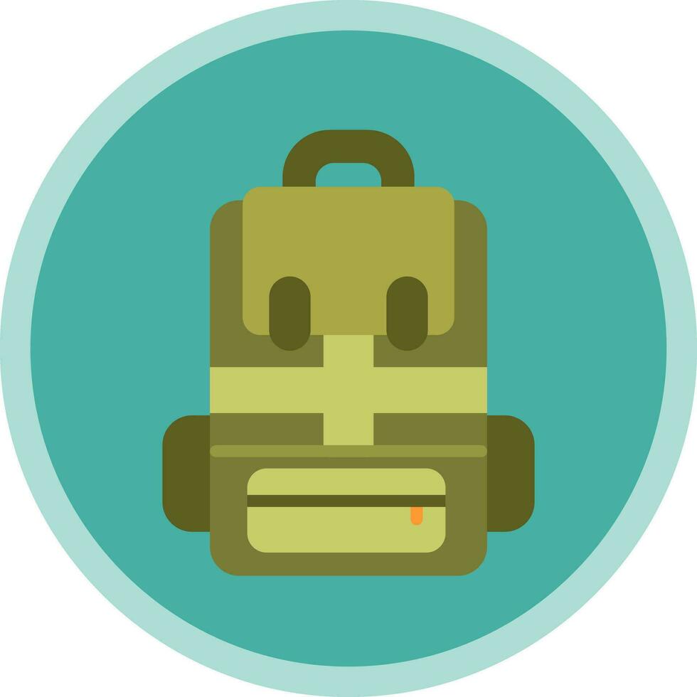 Backpack Vector Icon Design