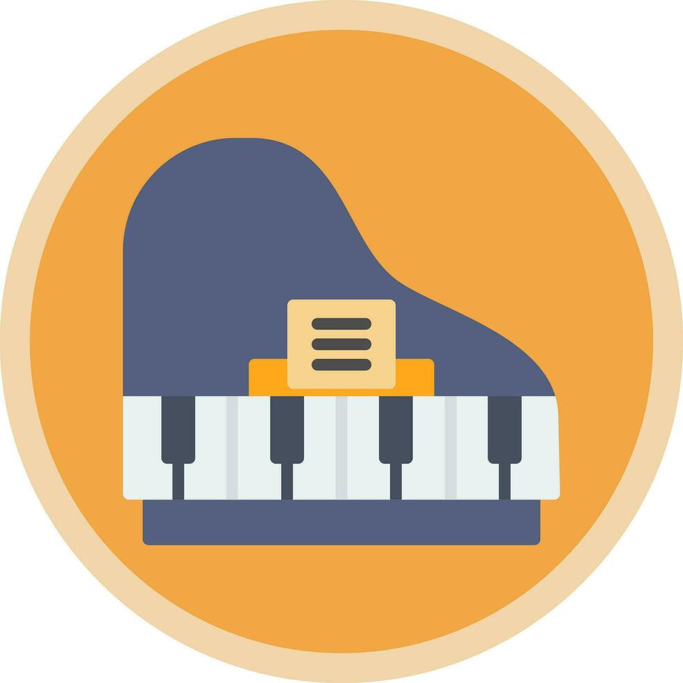 Piano Vector Icon Design