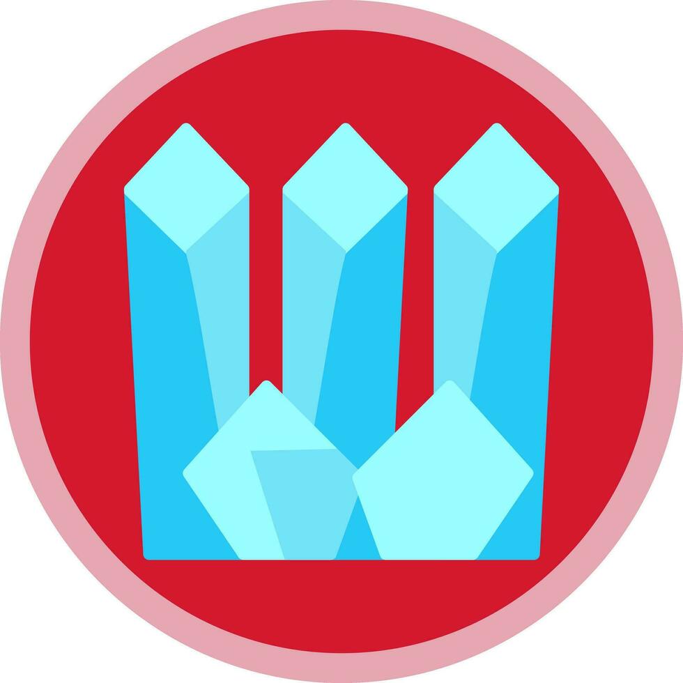 Ice wall Vector Icon Design