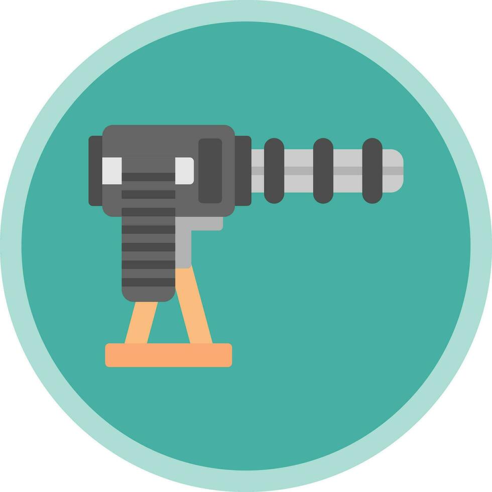 Machine Gun Vector Icon Design