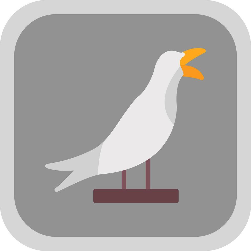 Arctic tern Vector Icon Design