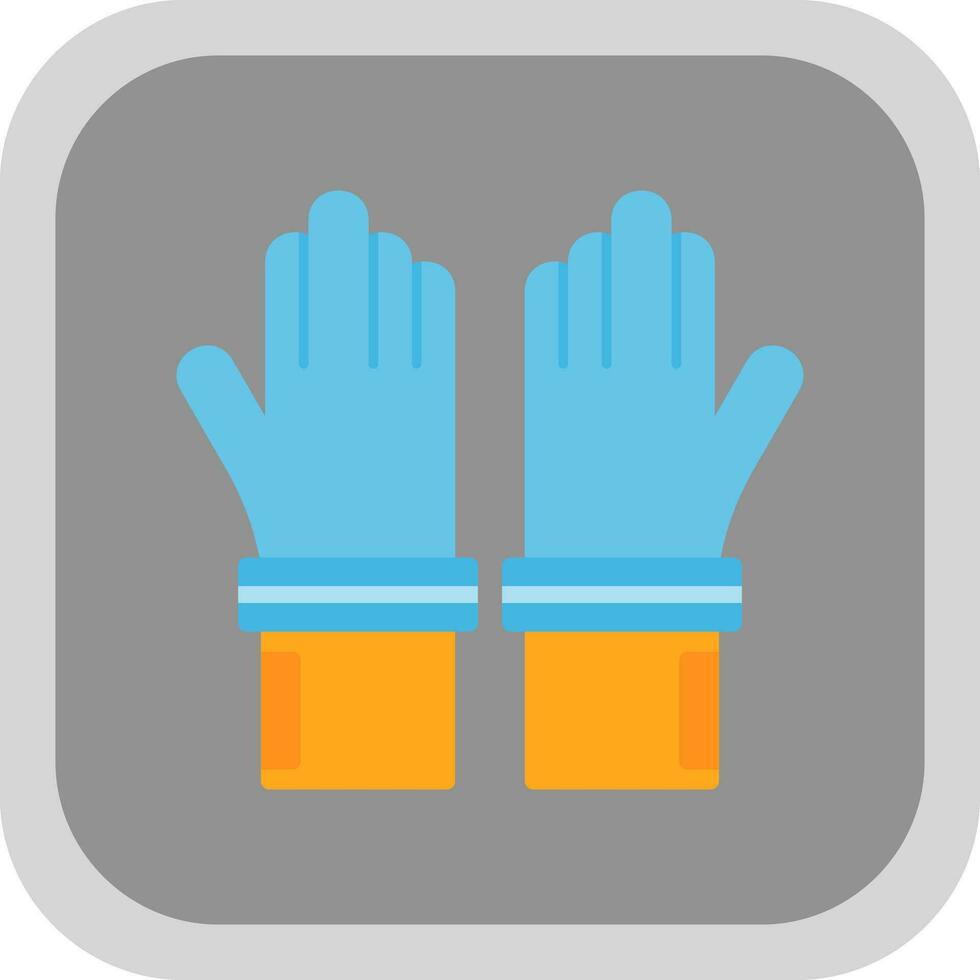 Gloves Vector Icon Design