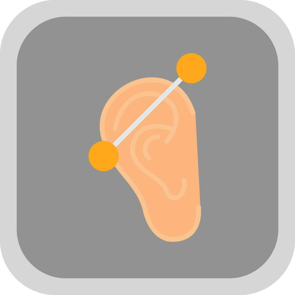 Piercing Vector Icon Design