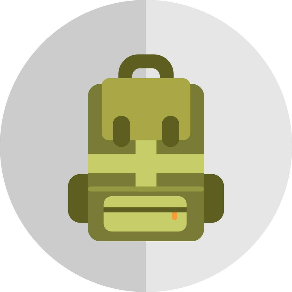 Backpack Vector Icon Design