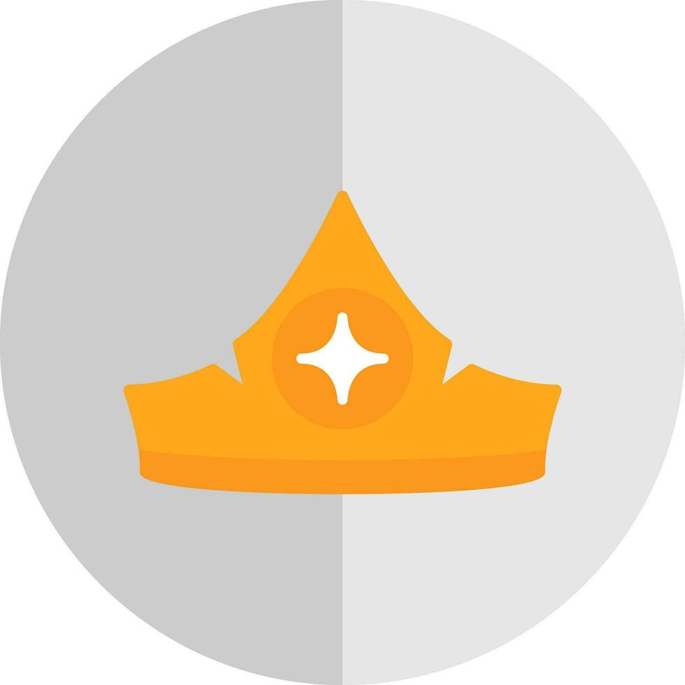 Aurora crown Vector Icon Design