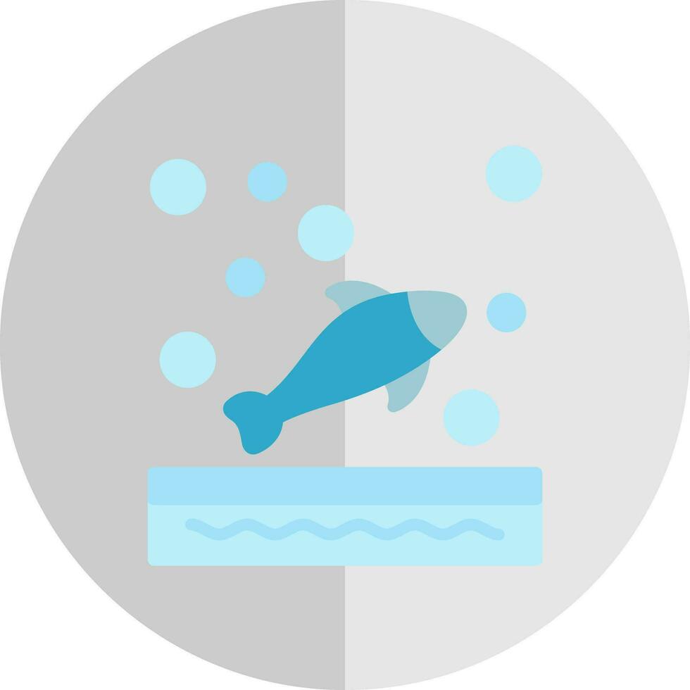 hielo pescar vector icono diseño