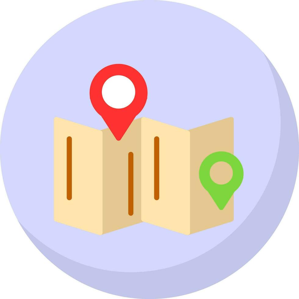 Maps Vector Icon Design