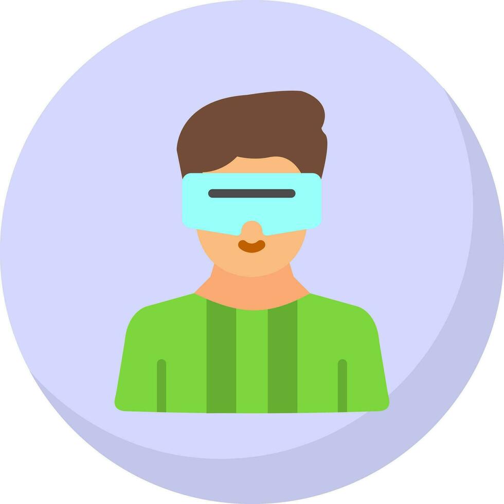 Virtual Reality Vector Icon Design
