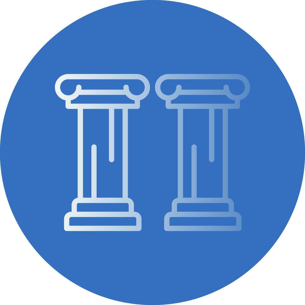 Column Vector Icon Design