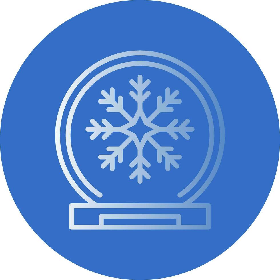 Snow globe Vector Icon Design