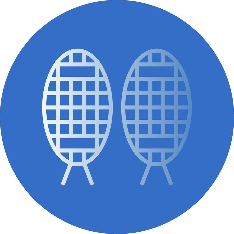 Snowshoes Vector Icon Design