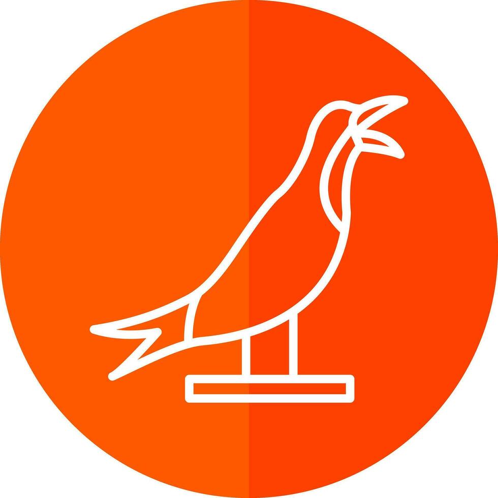 Arctic tern Vector Icon Design