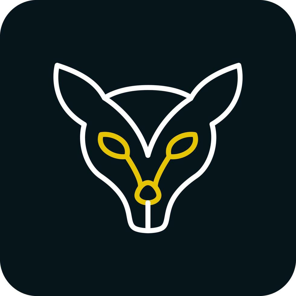 Arctic fox Vector Icon Design