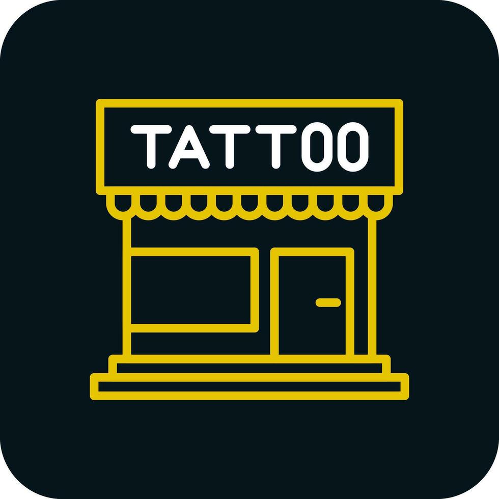 Tatoo Studio Vector Icon Design