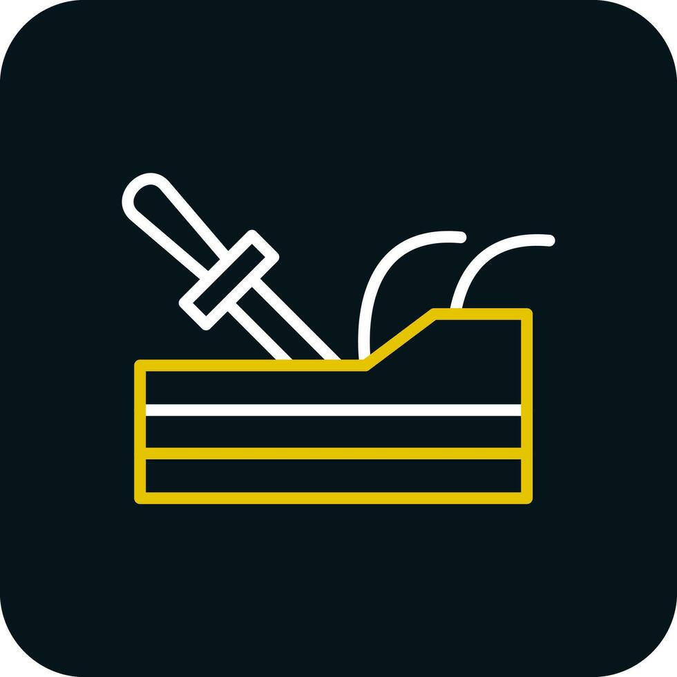 Carving Vector Icon Design