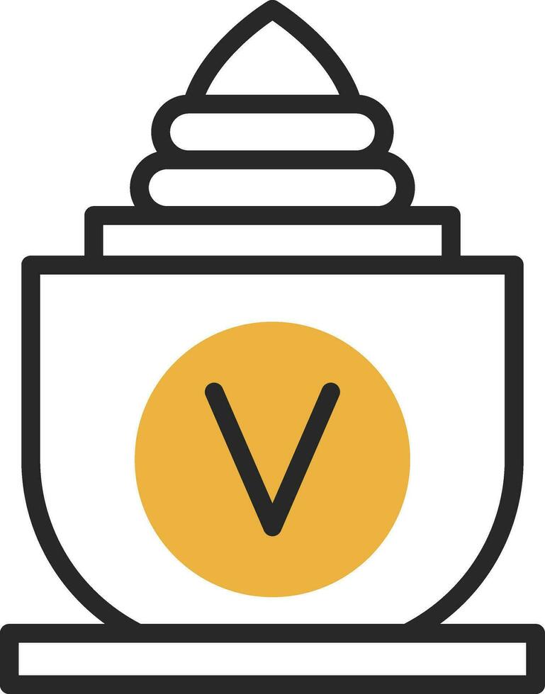 diseño de icono de vector de florero