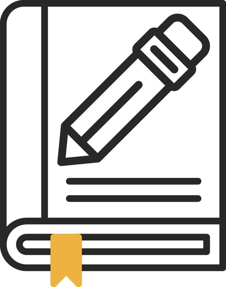 Sketchbook Vector Icon Design