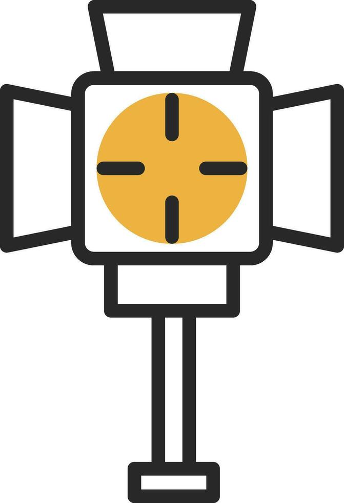 Reflector Vector Icon Design