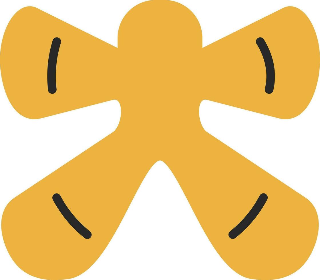 Snow angel Vector Icon Design