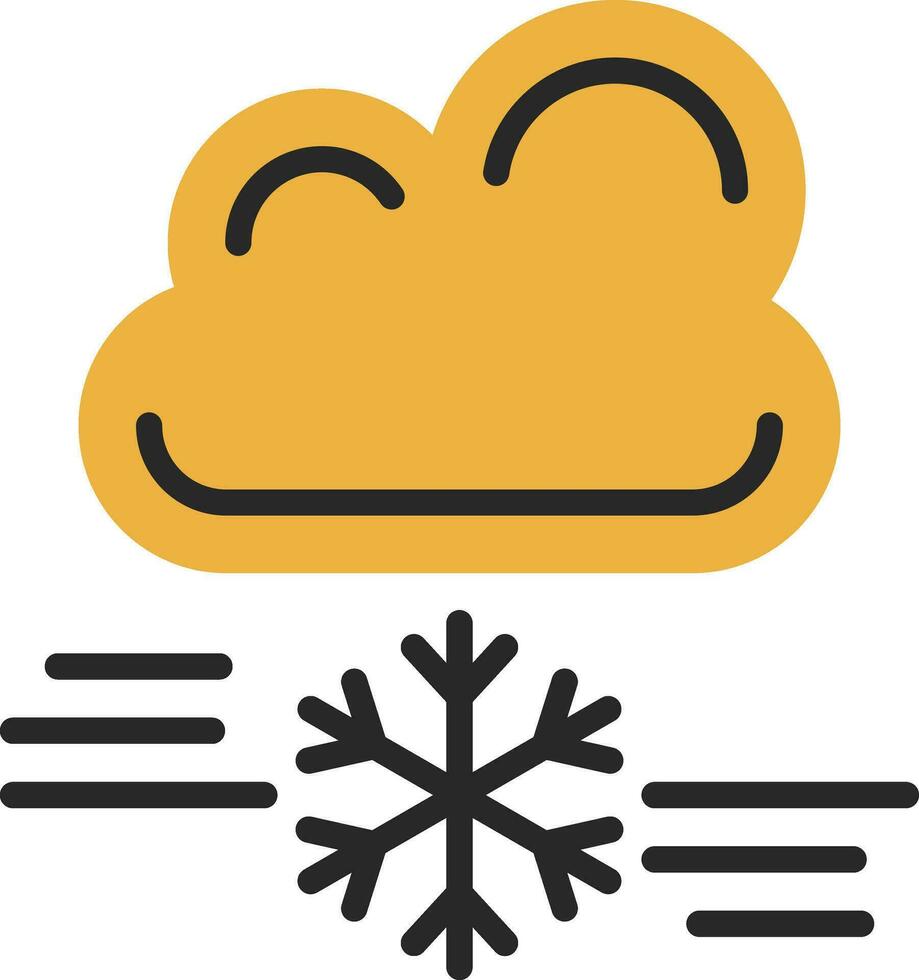 Blizzard Vector Icon Design