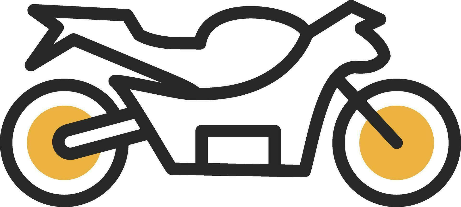 Motorbike Vector Icon Design