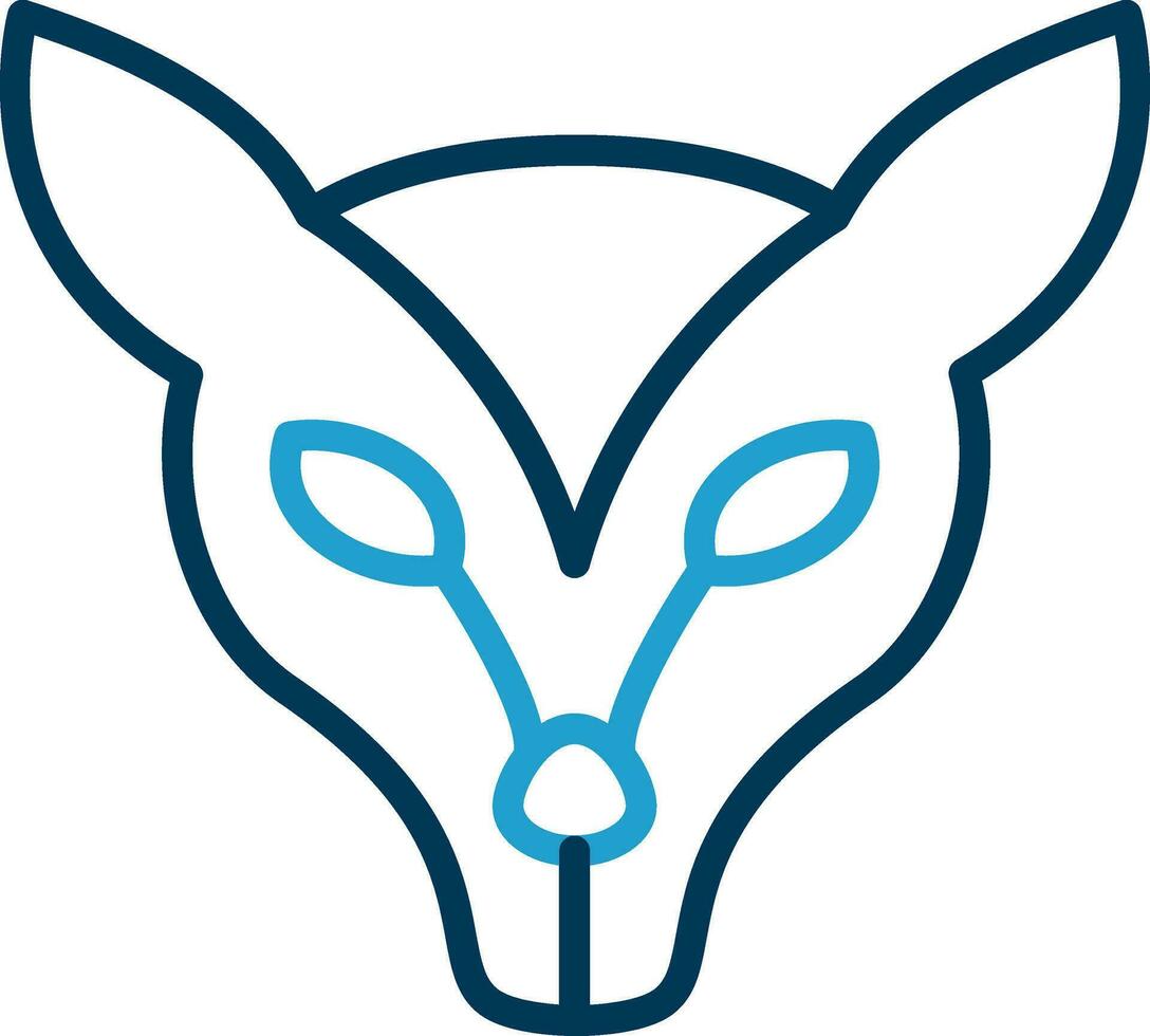 Arctic fox Vector Icon Design