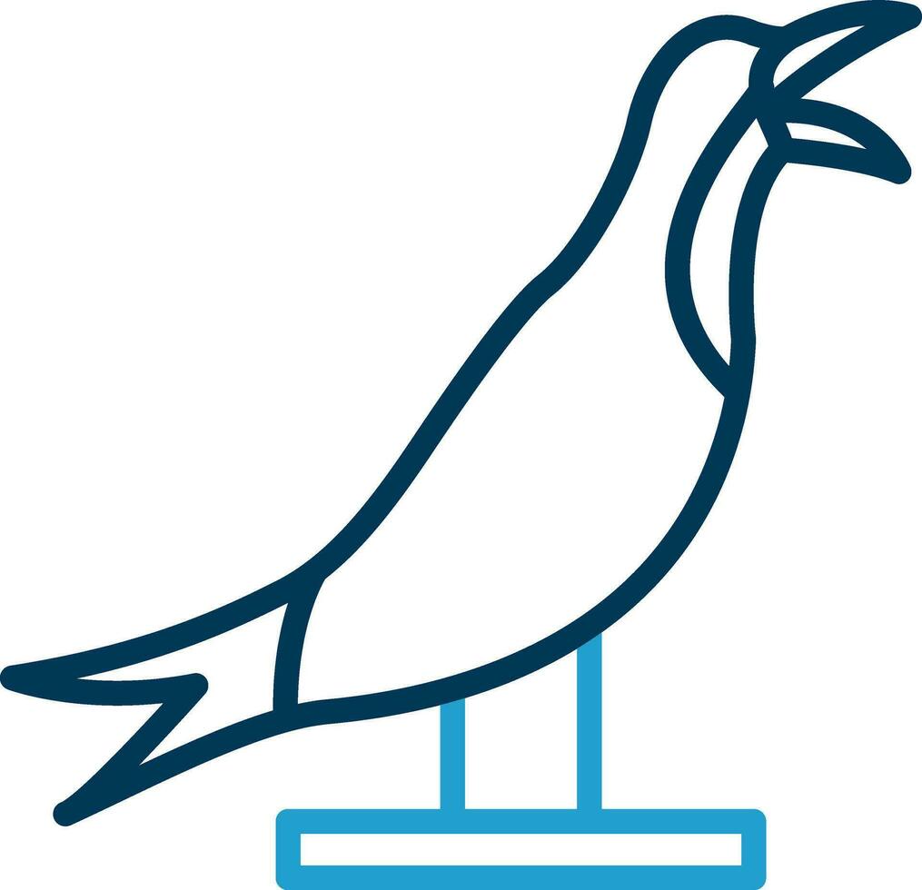 Arctic tern Vector Icon Design