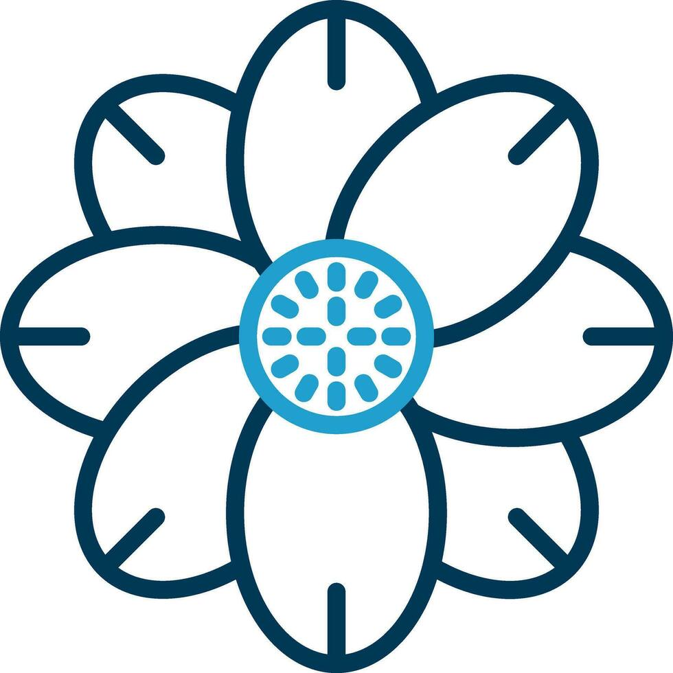 Arctic flower Vector Icon Design