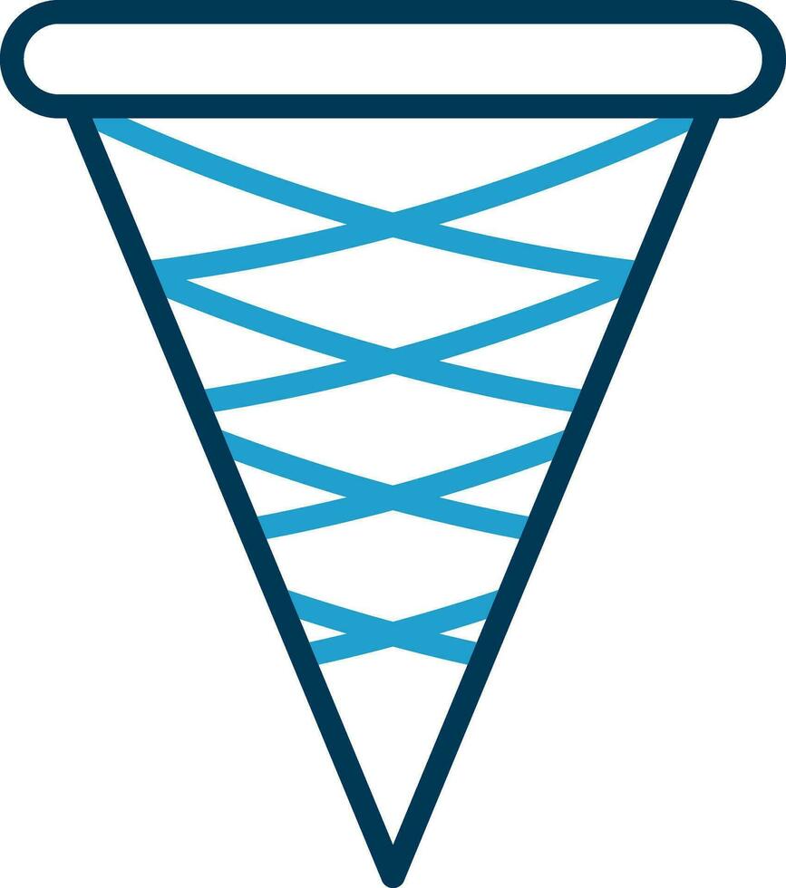 Ice cream cone Vector Icon Design