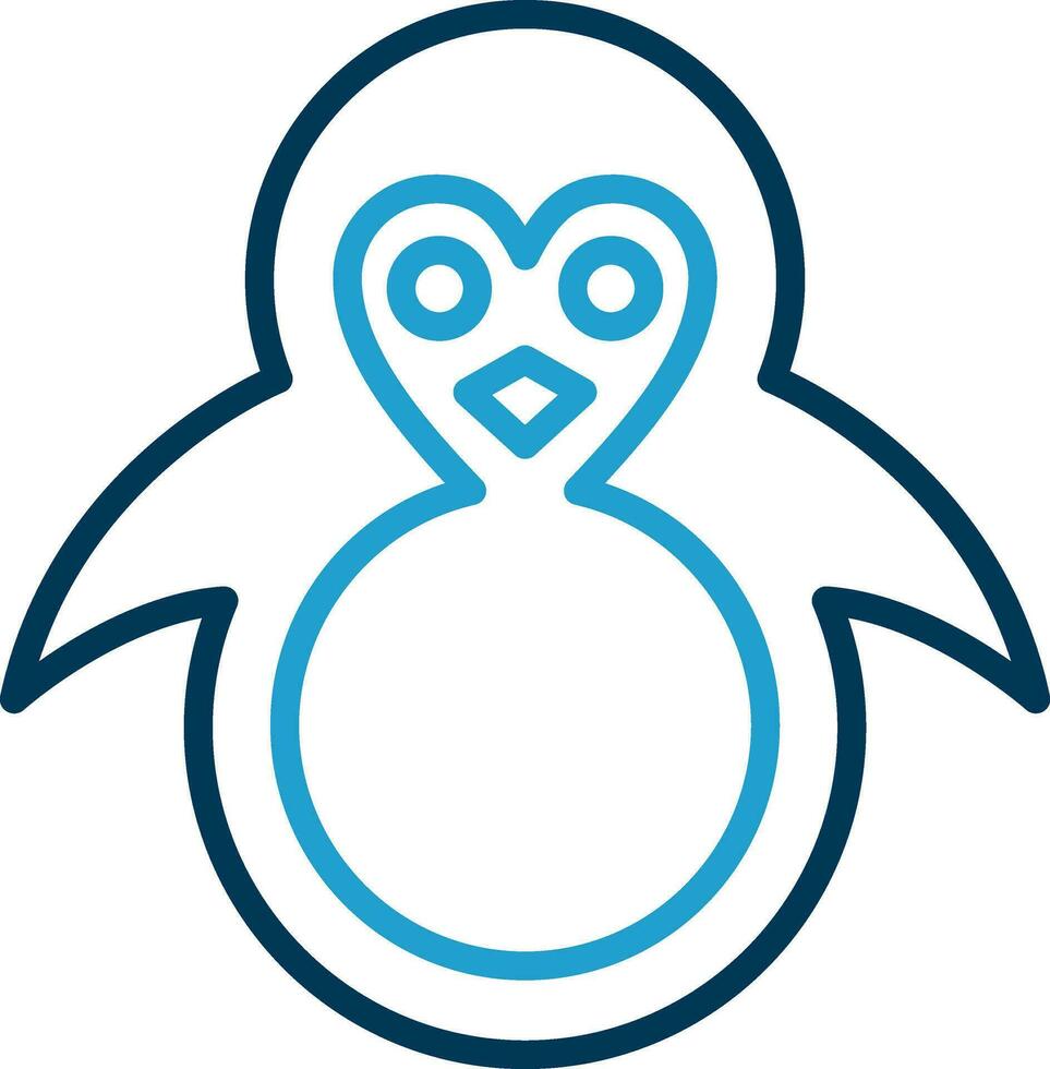 Penguin Vector Icon Design