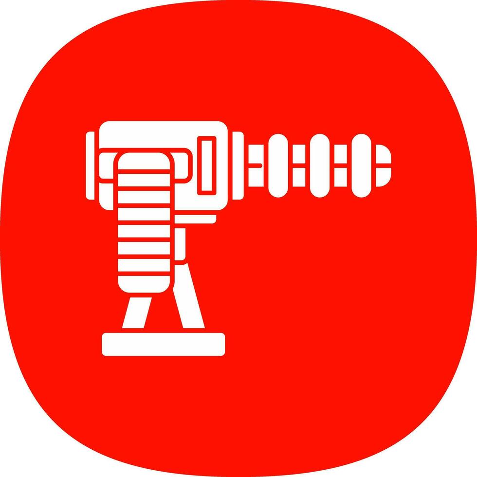 Machine Gun Vector Icon Design