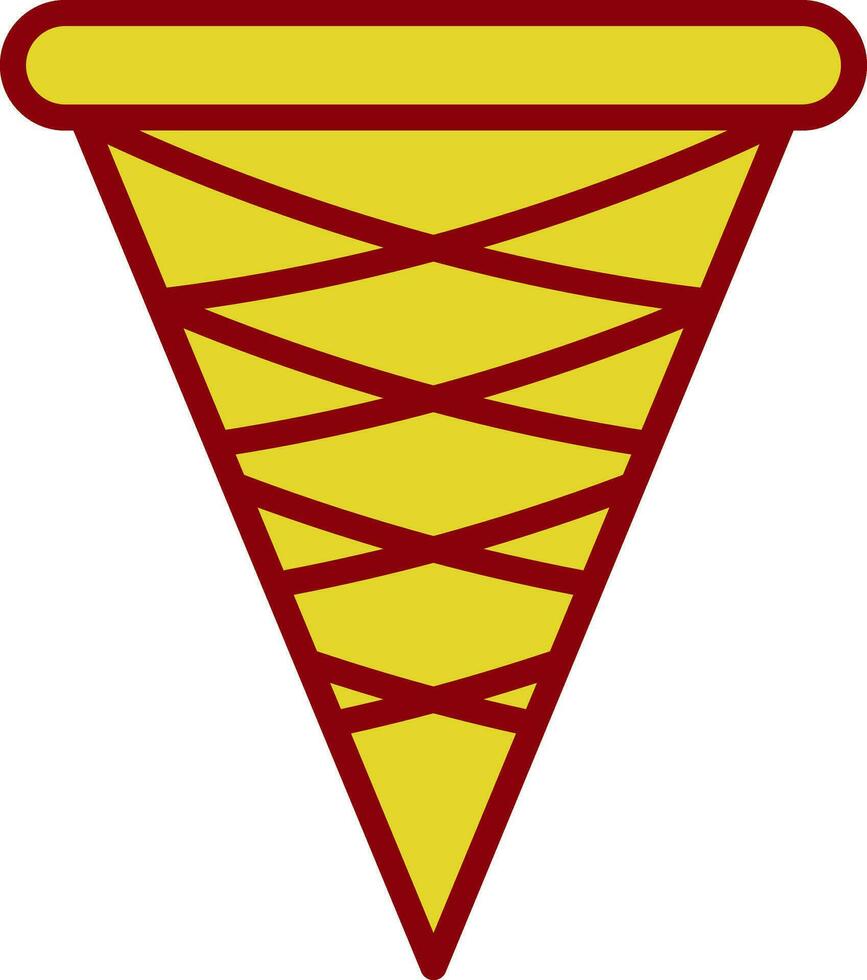 Ice cream cone Vector Icon Design