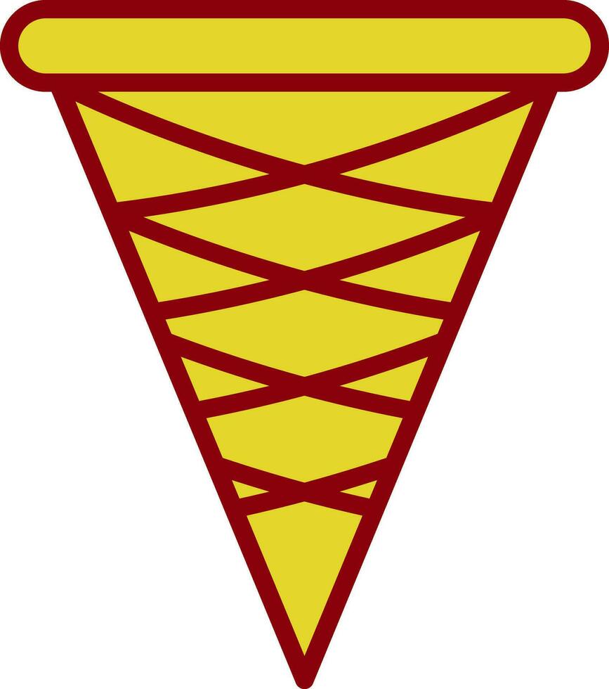 Ice cream cone Vector Icon Design