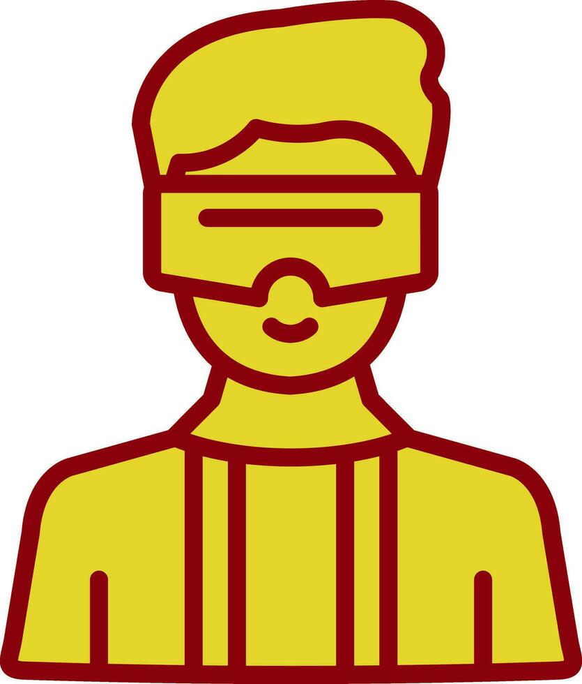 Virtual Reality Vector Icon Design