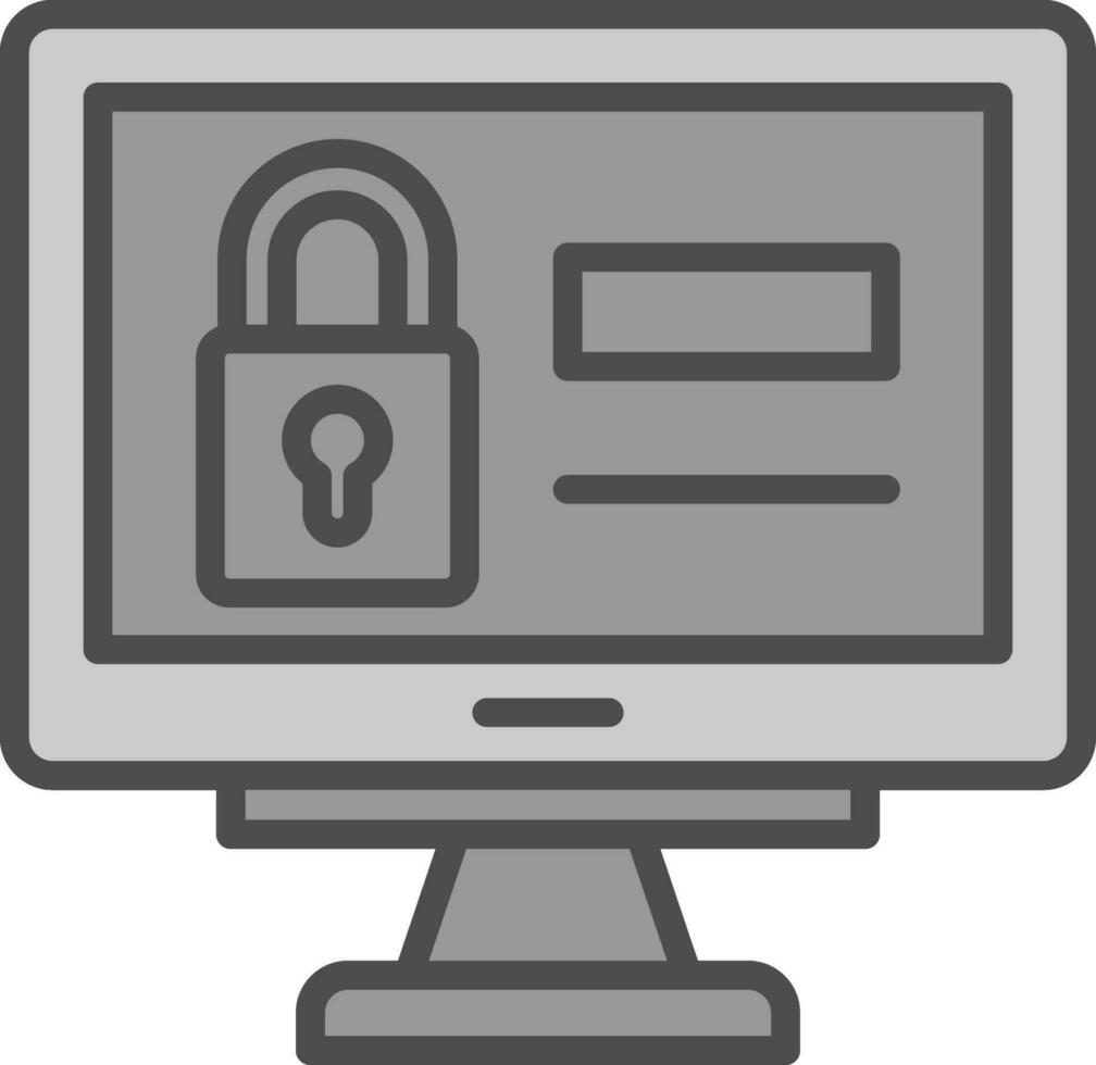 Privacy Vector Icon Design