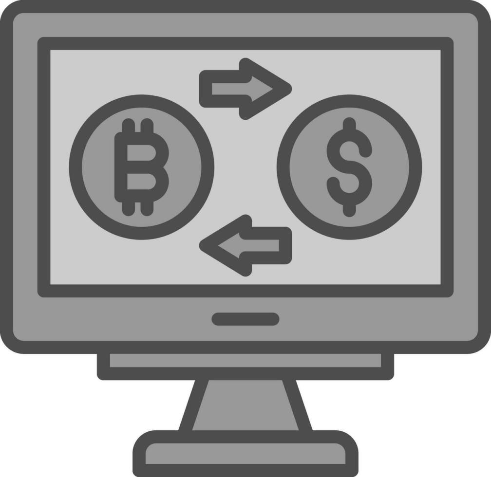 Cryptocurrency Vector Icon Design