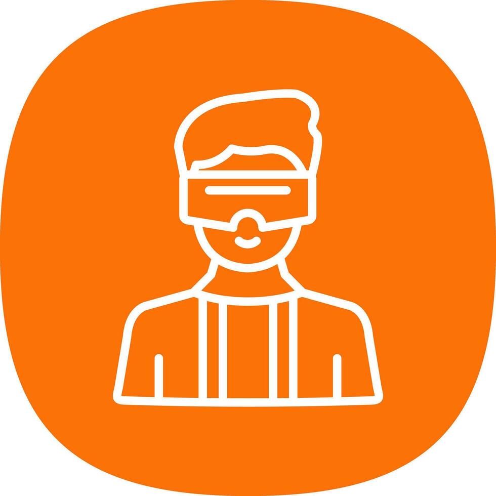 Virtual Reality Vector Icon Design