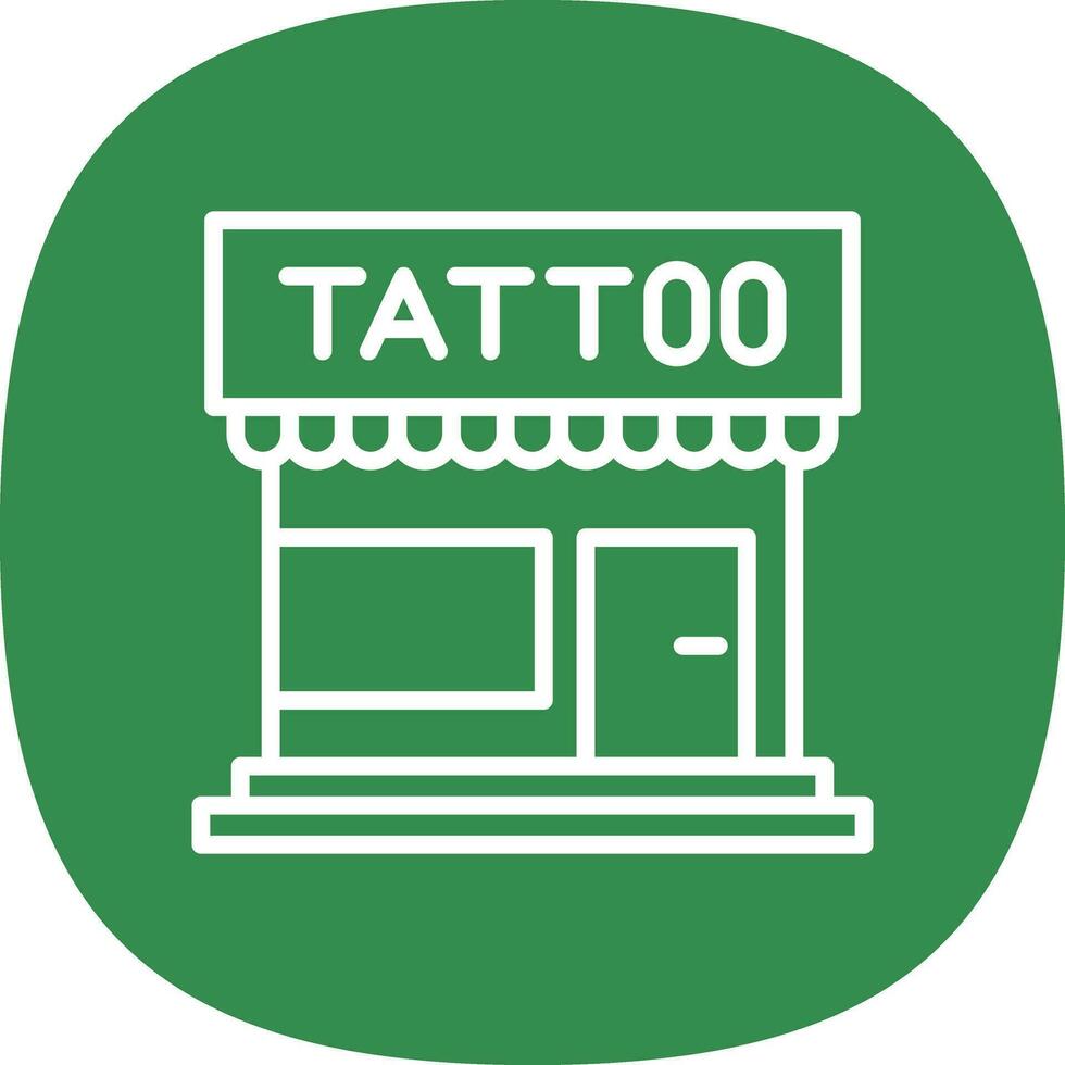 Tatoo Studio Vector Icon Design