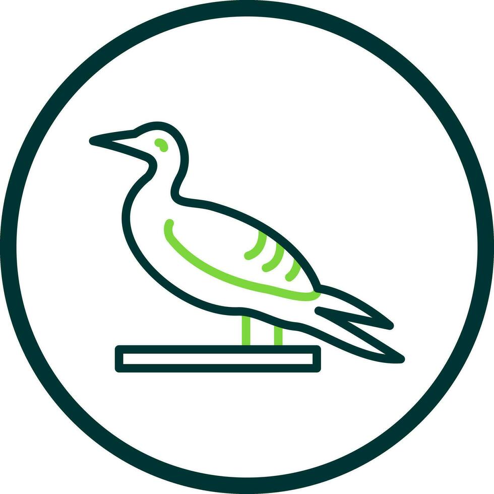 Northern gannet Vector Icon Design