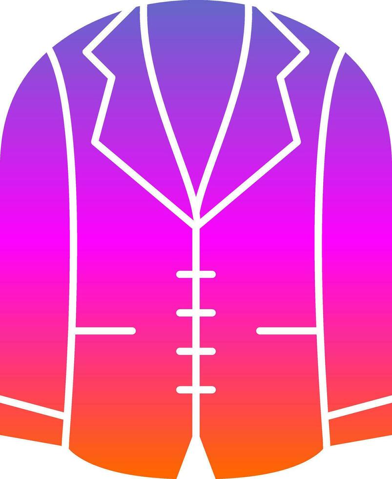 traje vector icono diseño