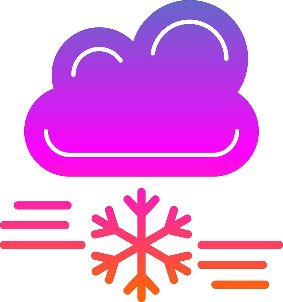 Blizzard Vector Icon Design