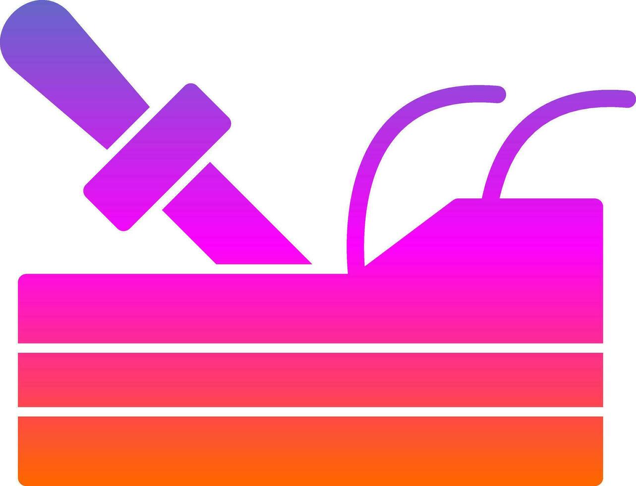 Carving Vector Icon Design