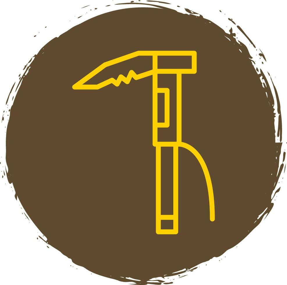Ice axe Vector Icon Design
